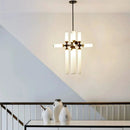 Axyaa Glass Tube Pendant Light for Home LED in Minimalist Design