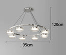 Axyaa Modern Indoor LED Chandelier Ceiling Lamp for Dining Room and Living Room