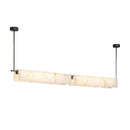Axyaa Marble Strip Copper Pendant Light - Modern Luxury Design