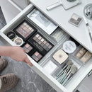 Axyaa Acrylic Desk Drawer Organizers Set Clear Makeup Storage Box & Bathroom Organizer