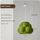 Axyaa LED Chandelier for Dining Room, Bedroom, or Living Room - Japanese Style Indoor Lighting Decor