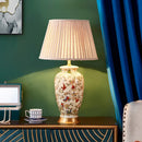 Axyaa Patterned Home Desk Lamp - Stylish Bedside or Interior Decor Piece