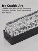 Axyaa Long Strip LED Ceiling Lamp - Modern Minimalist Lighting for Living Room Kitchen Bedroom