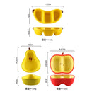Axyaa Cartoon Ceramic Fruit Bowl Kids Cutlery Set Kitchen Utensils Unique Dinner Plate