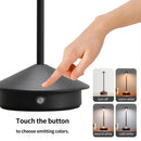 Axyaa Rechargeable Touch LED Table Lamp for Dining and Bar Settings