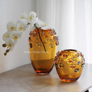 Axyaa Crystal Gemstone Hydroponics Terrarium Vase