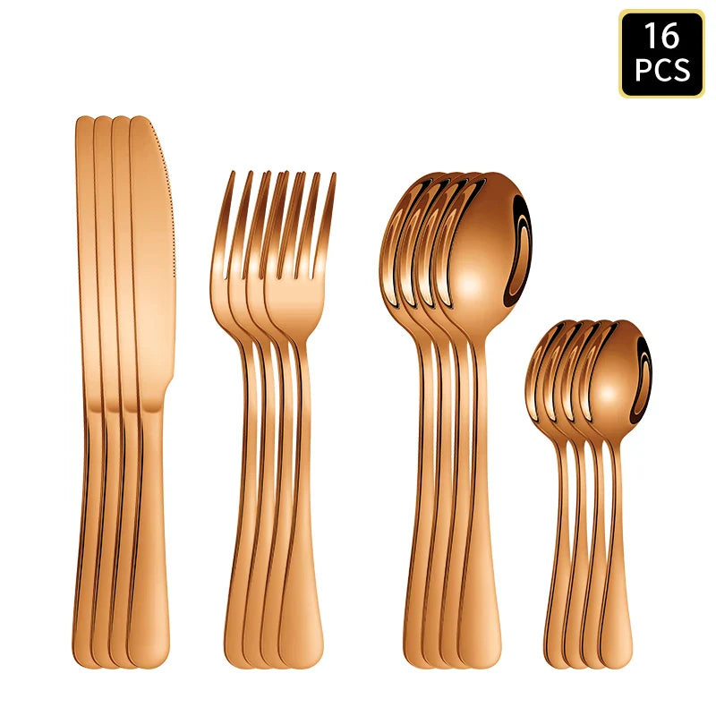Axyaa 1010 Round Handle Cutlery Set - Ideal for Wedding, Party, Hotel