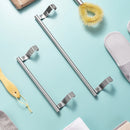 Axya Stainless Steel Kitchen Storage Rack and Towel Hook