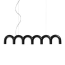 Axyaa Modern Design Arch Circle Pendant Lights for Living Room, Bedroom, and Study