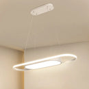 Axyaa Elliptical Pendant Lights: Modern Minimalist Lighting Fixtures for Home and Office