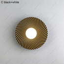 Axyaa Metal Wall Light: Modern Luxury Art Decor Lighting for Living Room
