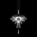 Axyaa Hollow Flying Saucer Chandelier for Modern Restaurant, Designer, Creative, Simple, and Elegant.