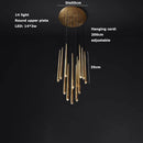 Axyaa Classic Crystal Brass Black Chandelier for Living Dining Room