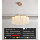 Axyaa Luxury Crystal Chandelier, French Dining Table Set, European Lamps