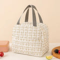 Axyaa Insulated Tote Lunch Bag for Women and Men: Portable Cooler Storage Handbag