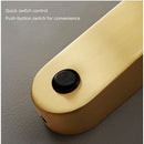 Axyaa Nordic Brass Wall Sconce Bedside Lamp - Modern Luxury LED Wall Light