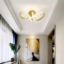 Axyaa LED Ceiling Light: Minimalist Line Lamps for Corridor, Aisle, Staircase & Entryway