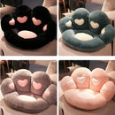 Axyaa Plush Cat Paw Seat Cushion - Soft & Comfortable Chair Cushion