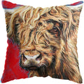 Axyaa Highland Cat Cow Yak Animal Pillowcase for Stylish Home Decor
