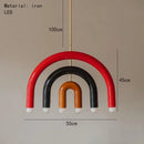Axyaa Rainbow Chandelier LED Pendant Lamp Modern Nordic U-shaped Design