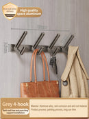 Axyaa Space Aluminum Wall Hook Hanger for Bathroom and Closet