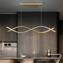 Axyaa Minimalist Modern Art Chandelier for Restaurant Bar Grand Living Room