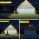 Axyaa Induction LED Flood Light with Adjustable PIR Sensor - Outdoor Floodlight