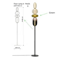 Axyaa Nordic Glass Table Lamp - LED Decor Lighting for Home and Exhibition
