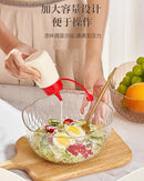 Axyaa Large Salad & Fruit Plate Set in Transparent Household Bowl