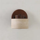 Axyaa Nordic LED Wall Lights Yellow Travertine Rotatable Reading Bedroom Lamp