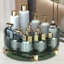 Axyaa 360 Rotating Makeup Organizer & Perfume Storage - Large Capacity Round Organizer