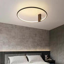 Axyaa Circular LED Ceiling Light: Nordic Minimalist Design for Bedroom, Study, Office