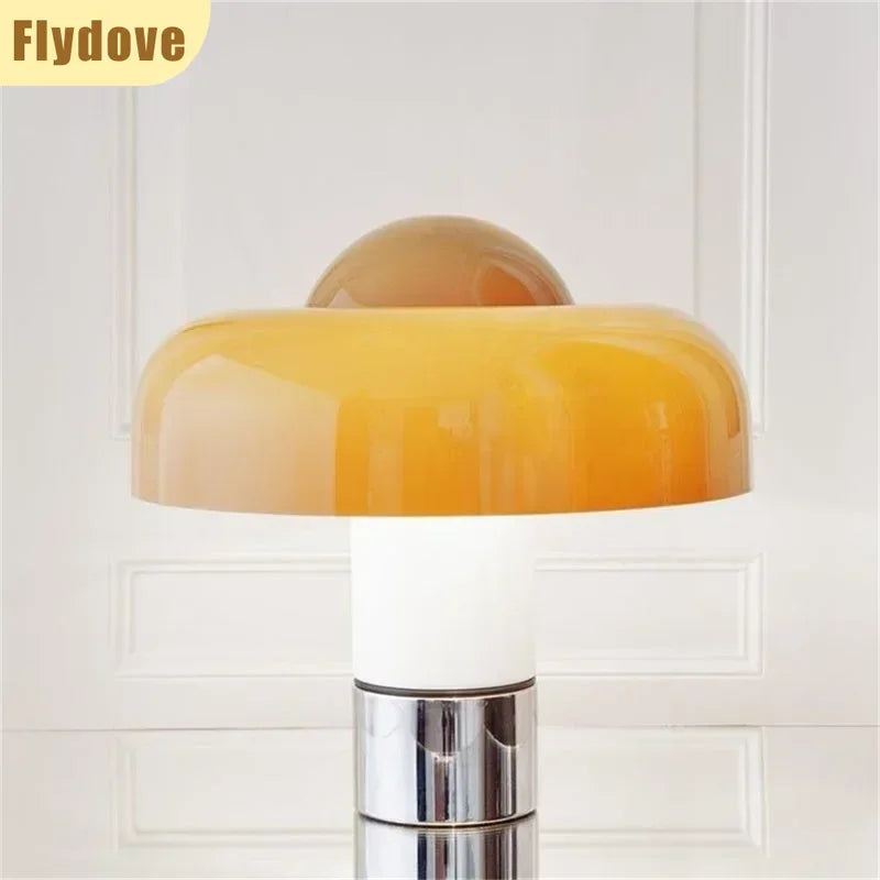 Axyaa Nordic LED Mushroom Table Lamp for Home and Hospitality Decor