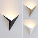 Axyaa Modern Iron Triangle LED Wall Lamp for Home Interior Decoration