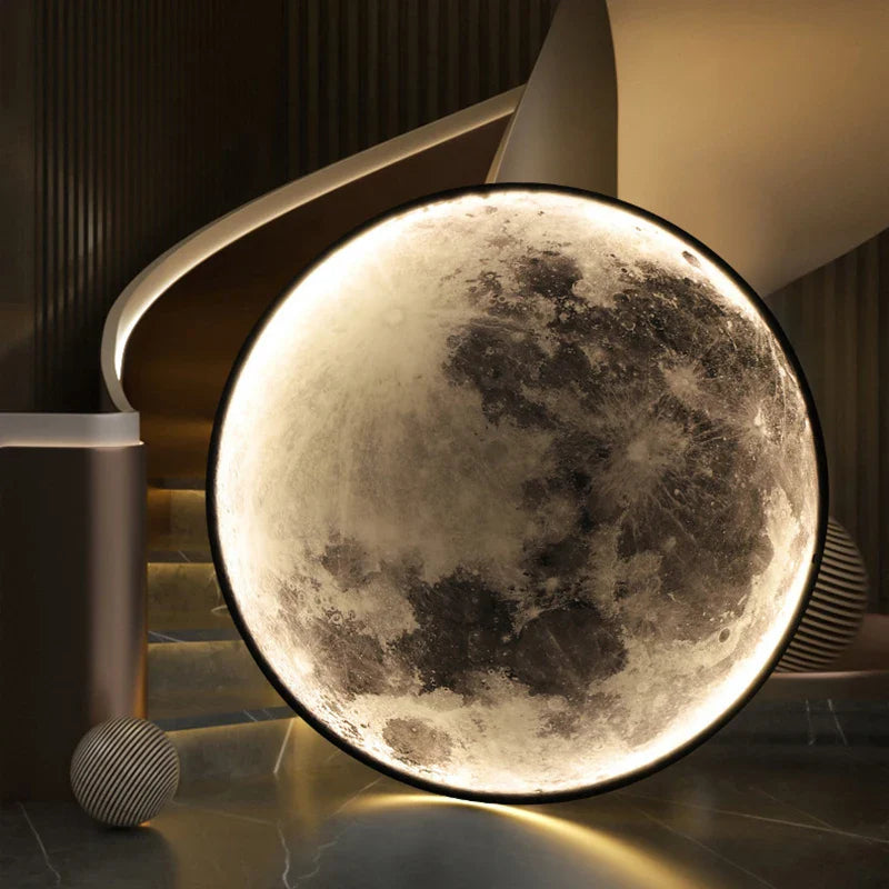 Axya LED Earth Mural Wall Lamp for Indoor Decor Lighting