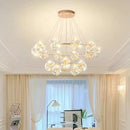 Axyaa LED Ceiling Lamp Chandelier for Modern Bedroom and Dining Room