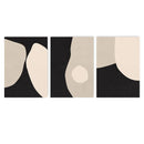 Axyaa Retro Abstract Canvas Painting for Living Room Wall Art Aesthetic