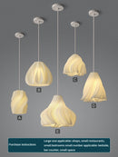 Axyaa Modern 3D Printed Ceiling Chandelier for Living Room and Dining Table Decor