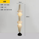 Wabi-sabi Rice Paper Floor Lamp LED E27 for Home Decor, Axyaa Brand