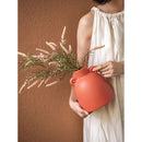 Axyaa Big Belly Vase | Double Eared Ceramic Decoration