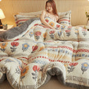 Axyaa Lambswool Queen Blanket: Super Thick, Warm, and Plush Comforter