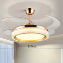 Nordic Style Axyaa Smart Fan Lamp for Living Room, Bedroom & Dining Room