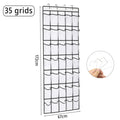Axyaa Mesh Wall Hanging Shoe Organizer Closet Storage Rack Bedroom Organizers