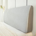 Axyaa Full Leather Wooden Bed Backrest Dust Protection Cover