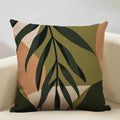 Axyaa Geometric Cushion Cover 45x45cm Linen Pillowcase for Home Bedroom Sofa