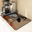 Axyaa Halloween Mouse Kitchen Drying Mat