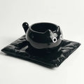 Axyaa Siamese Cat Ceramic Mug - Creative Coffee Cup for Home & Office