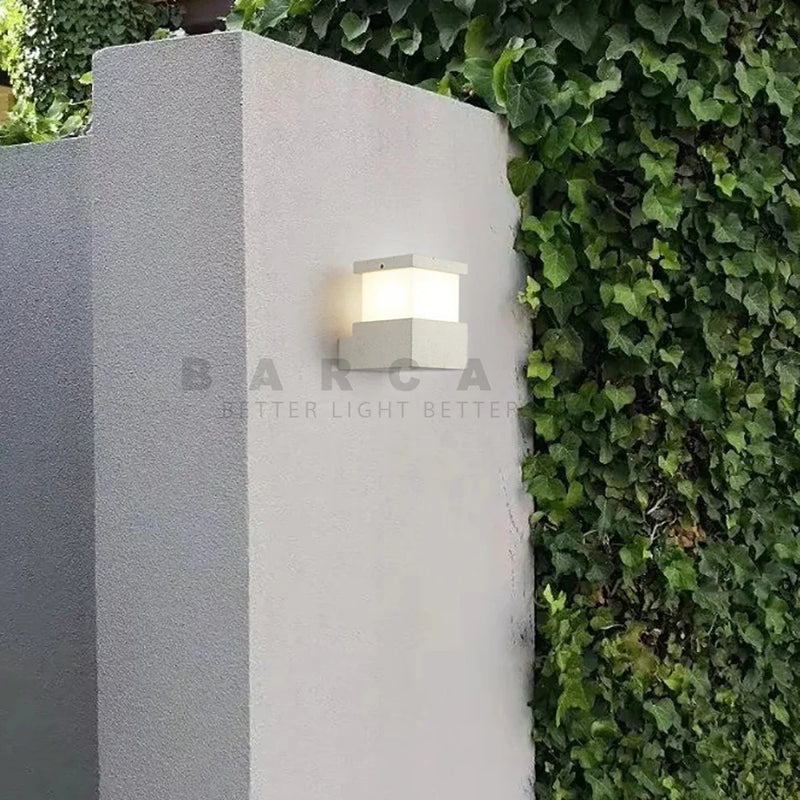 Axyaa Waterproof LED Wall Lamp for Outdoor Garden, 9w Interior Light for Bedroom and Living Room