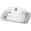 Axyaa Stainless Steel Butter Dish with Lid - Kitchen Storage Container