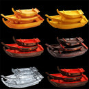 Axya Sushi Sashimi Boat Tray - Black Red Salmon Plate Server